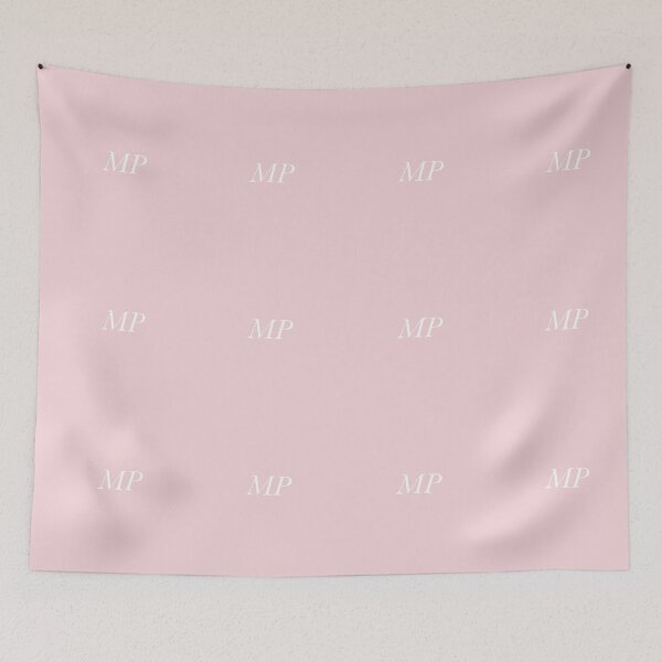 Item preview, Monogramed initials MP in blush color designed and sold by Abbara.