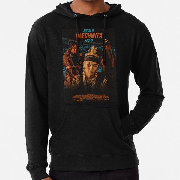 Agust D Daechwita movie poster Lightweight Hoodie