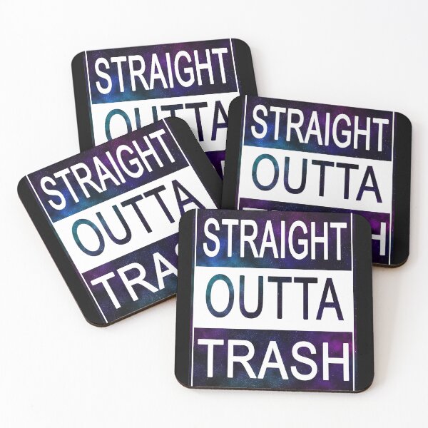 Item preview, Straight outta trash designed and sold by felinefeelings.