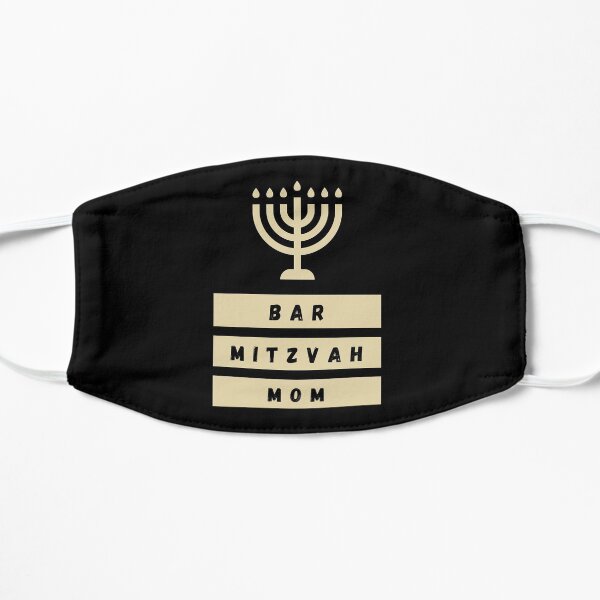 Bar Mitzvah Mom Flat Mask