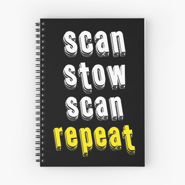 Item preview, Scan Stow Scan Repeat designed and sold by liftdesign.