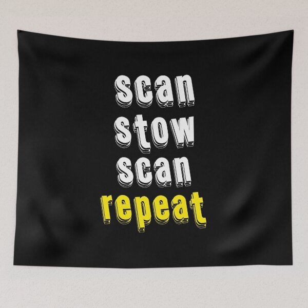 Item preview, Scan Stow Scan Repeat designed and sold by liftdesign.