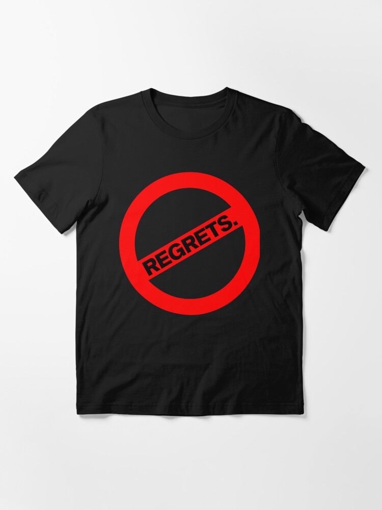 Alternate view of Zero Regrets. Essential T-Shirt