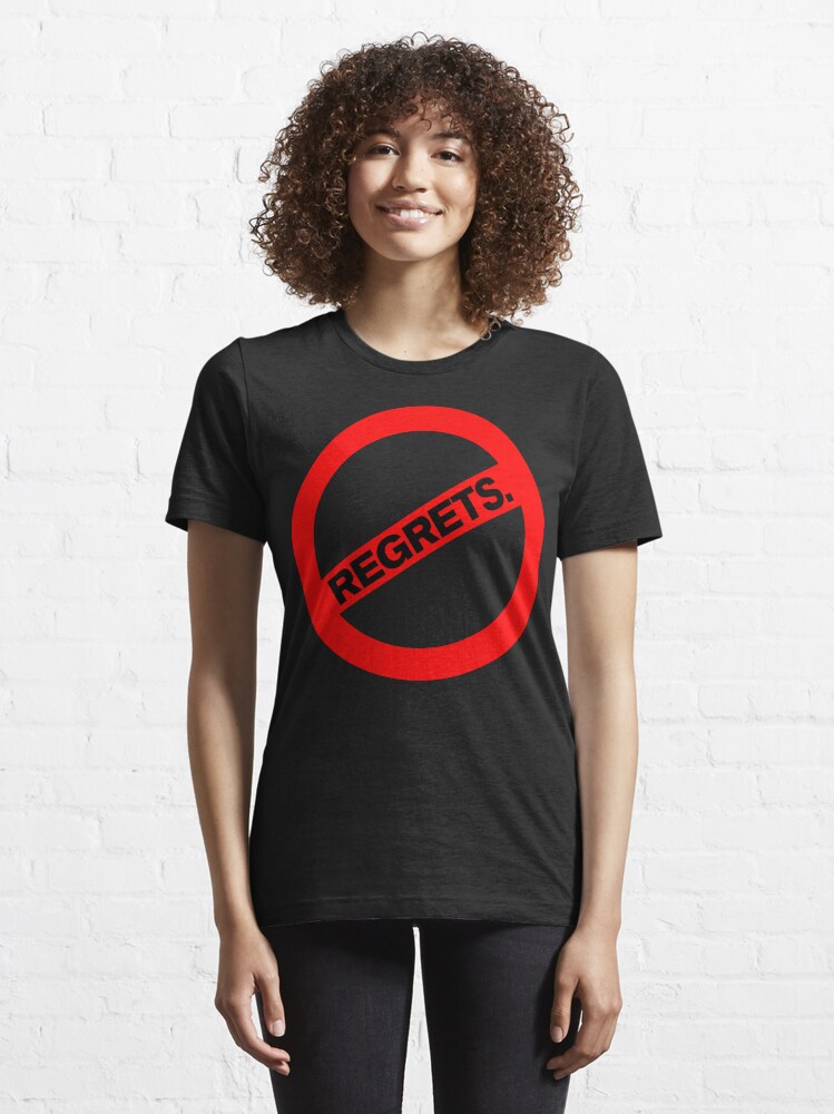 Alternate view of Zero Regrets. Essential T-Shirt