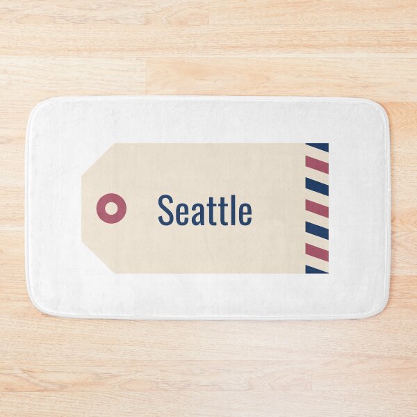 Item preview, Seattle Tag designed and sold by CityCollection.