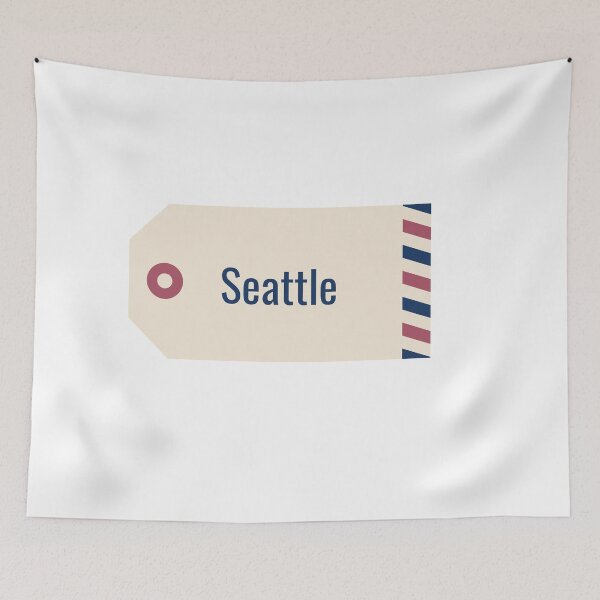 Item preview, Seattle Tag designed and sold by CityCollection.