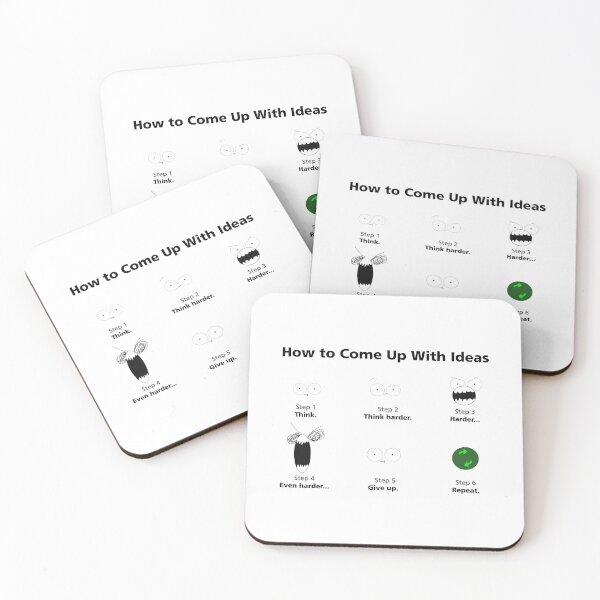 Item preview, How to Come Up With Ideas designed and sold by JustJosh10.