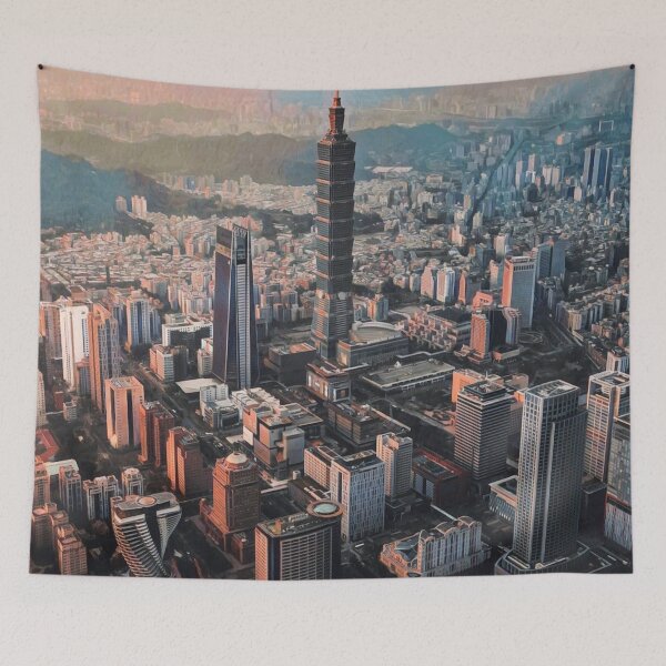 Item preview, Taipei Skyline designed and sold by SofiaStutio.