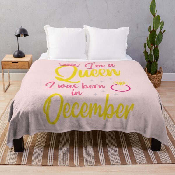 Item preview, I'm a Queen I was born in December , Girl Birthday Gift , Birthday Gift for Her , December Birthday Quotes Gift for Women and Gir,December Queen,December Global Holidays designed and sold by Freefay.