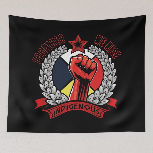 Item preview, INDIGENOUS TOGETHER WE RISE INDIGENOUS PEOPLE designed and sold by nativeStor.