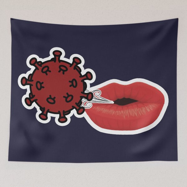 Item preview, Go away coronavirus you are not wanted here designed and sold by ChatterFox.