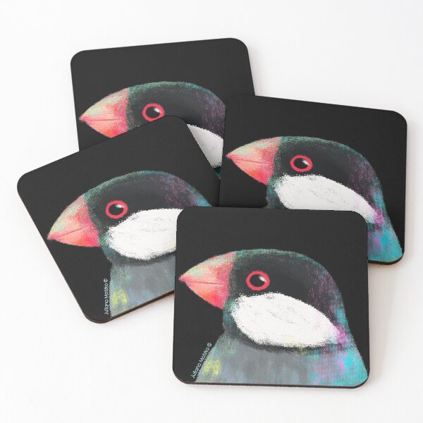 Item preview, Java Sparrow Bird designed and sold by julianamotzko.