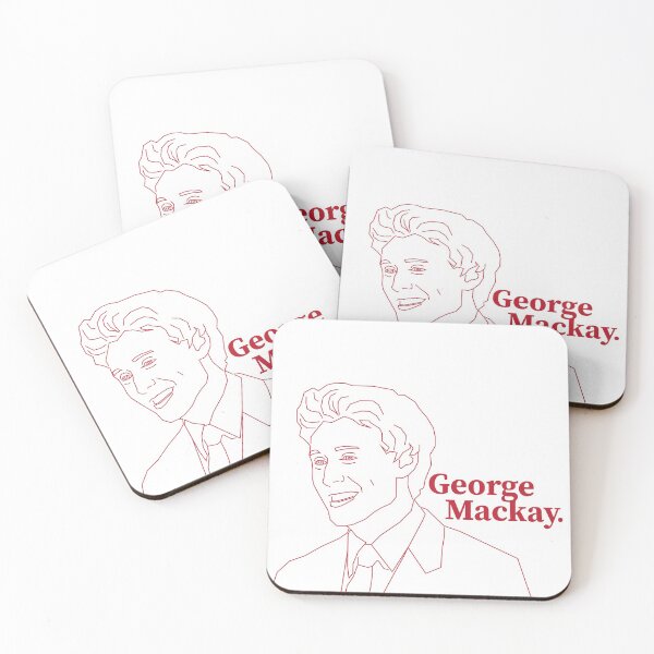 Item preview, George Mackay Dark Red Portrait designed and sold by egleruta.