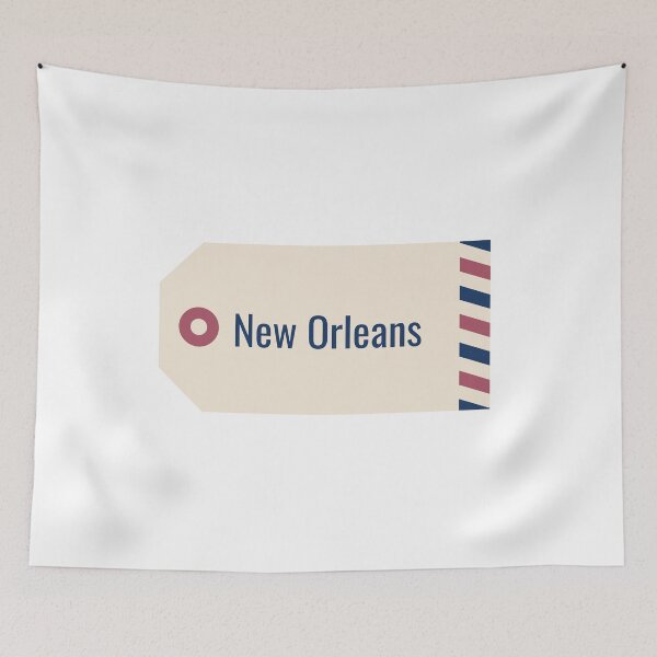 Artikelvorschau, New Orleans Tag entworfen und verkauft von CityCollection.
