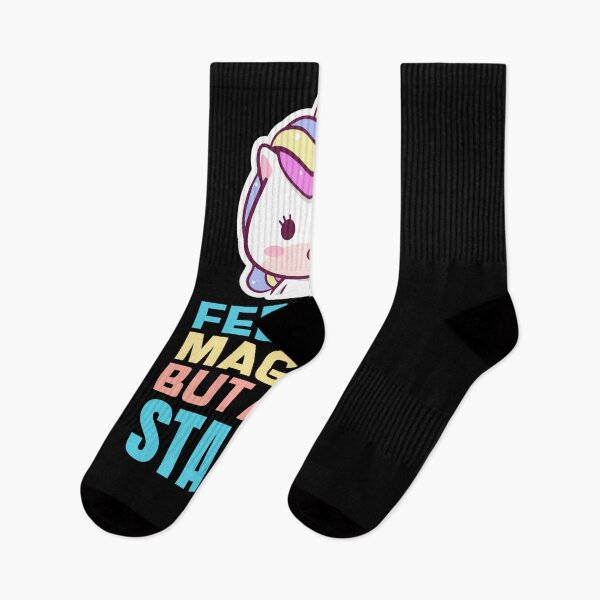 Item preview, Feeling Magical But Also Stabby - Funny Unicorn designed and sold by jacks-tees.