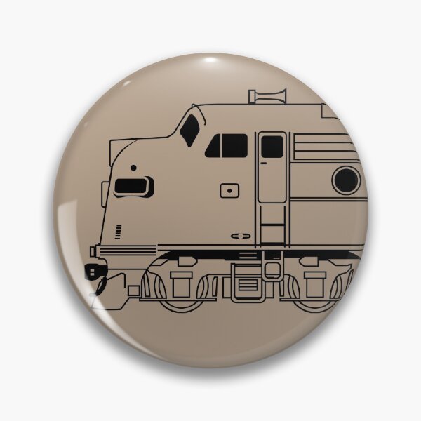 Item preview, EMD F-7 blueprint in black designed and sold by new-yawn.