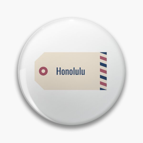 Item preview, Honolulu Tag designed and sold by CityCollection.