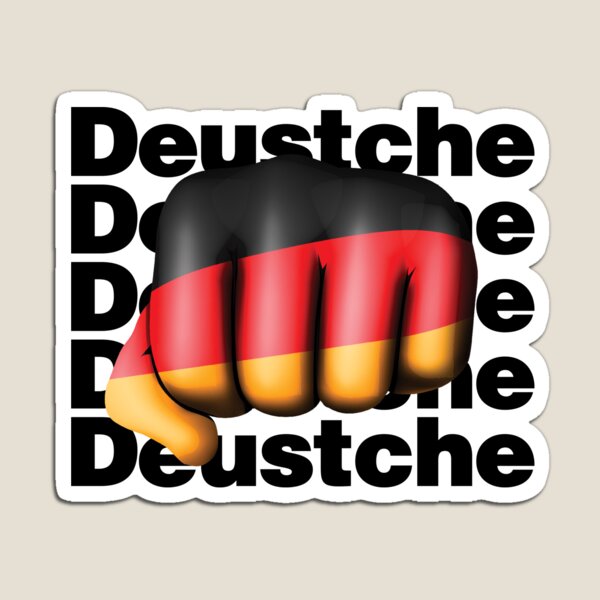 Artikel-Vorschau von Starke Flagge der Deutschen Deutschland Faust Deutschland, designt und verkauft von elhefe.