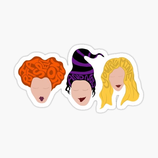 Sanderson sisters Sticker