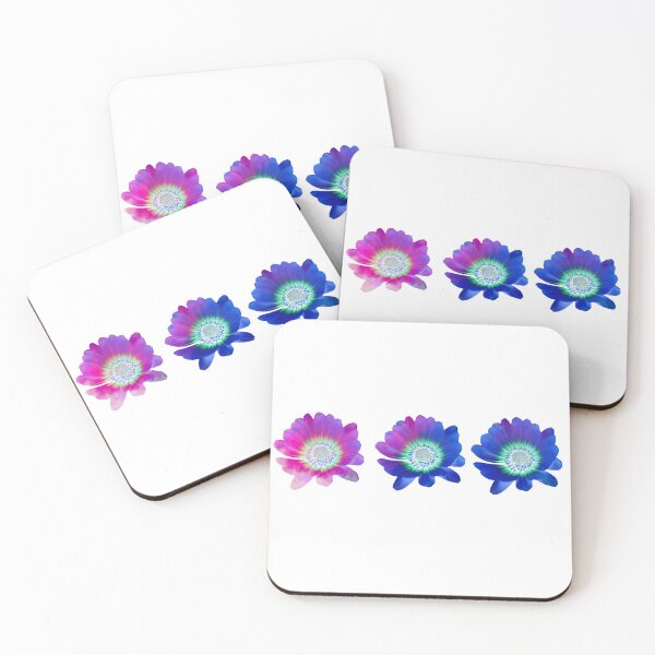 Item preview, Triple Psychadelic Flowers designed and sold by ZenHenna.