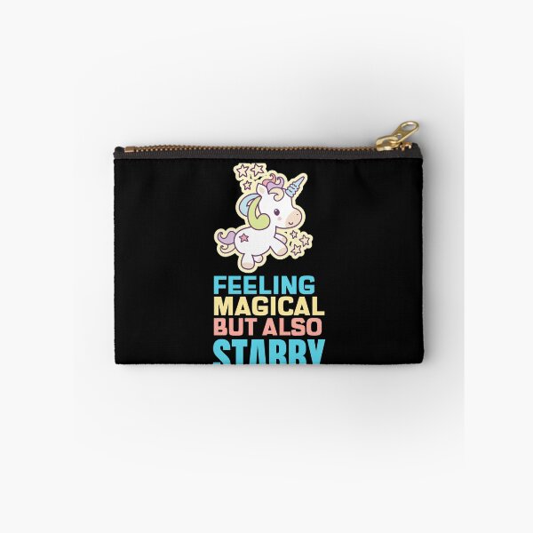 Item preview, Feeling Magical But Also Stabby - Funny Unicorn designed and sold by jacks-tees.