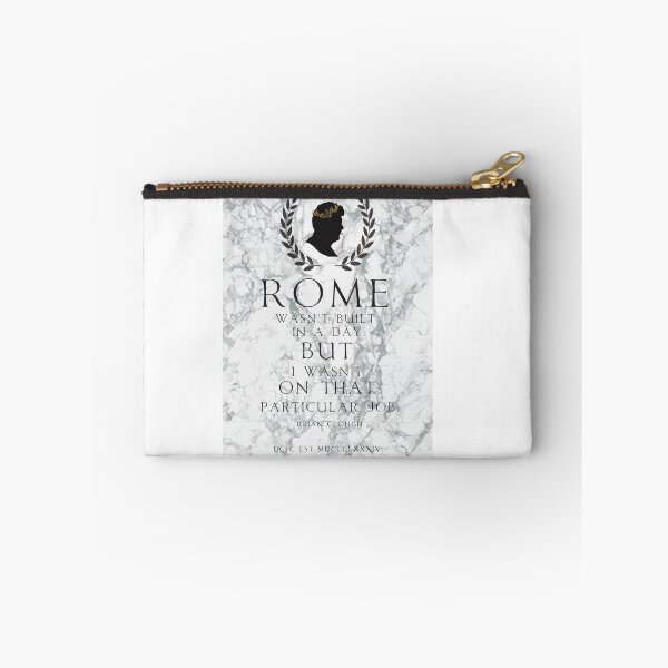 Item preview, Brian Clough: Rome Wasn't Built In A Day quote designed and sold by Sparkly20.