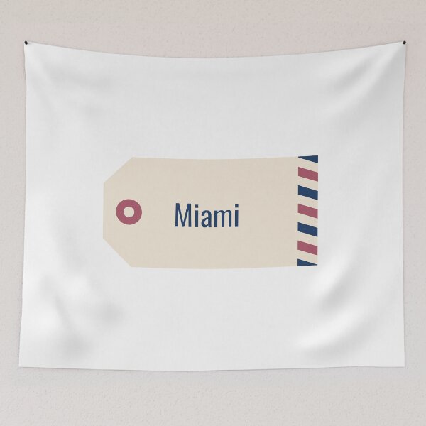Artikelvorschau, Miami Tag entworfen und verkauft von CityCollection.