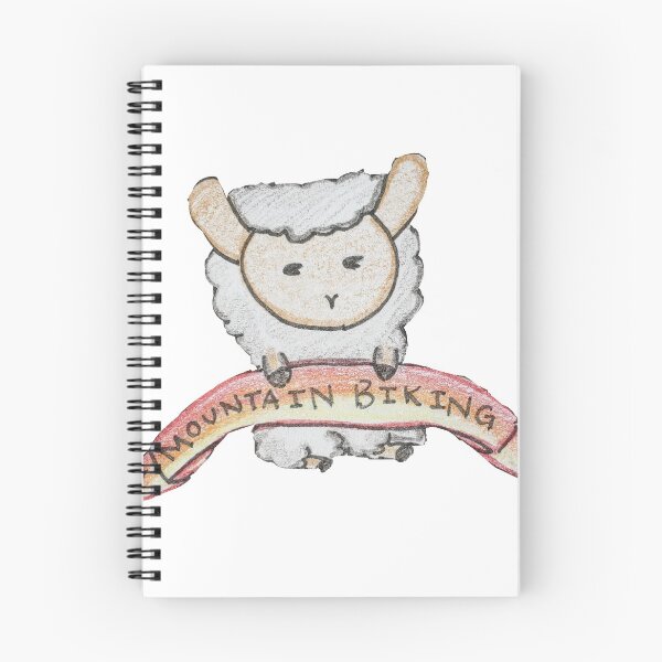 Item preview, Mountain biking sheep designed and sold by JocelynCrafts.