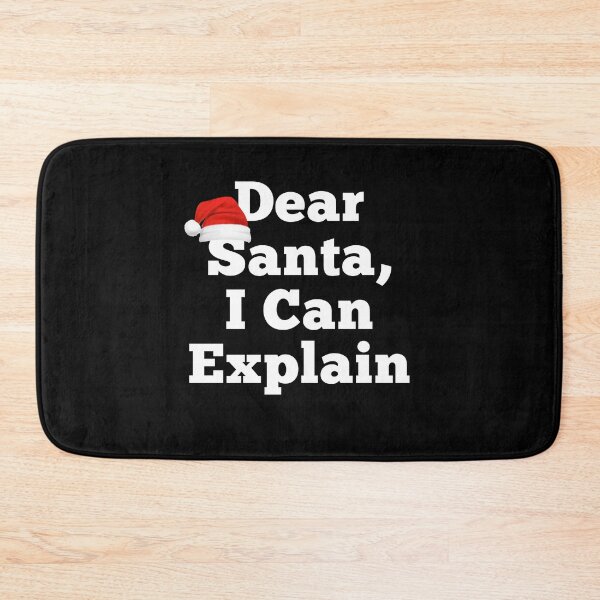 Item preview, Dear Santa I Can Explain, Funny Christmas Letter Gift designed and sold by Trankix.