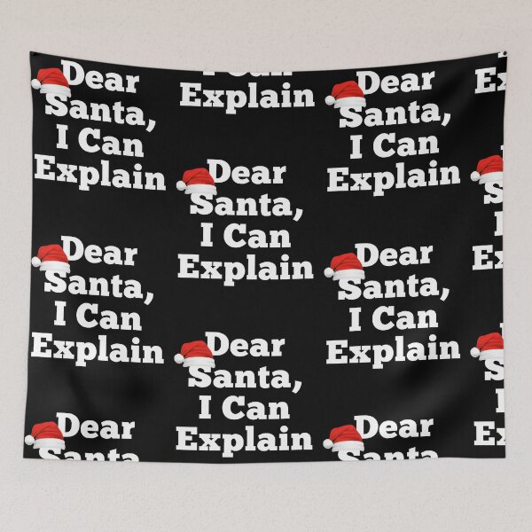 Item preview, Dear Santa I Can Explain, Funny Christmas Letter Gift designed and sold by Trankix.