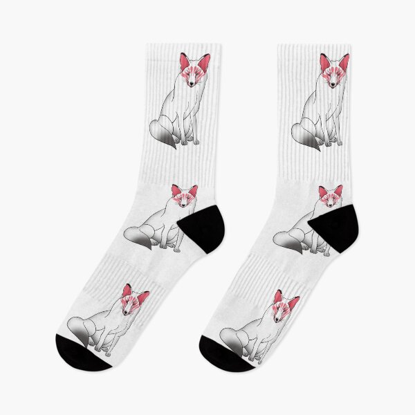 Item preview, White Kitsune Fox, Japanese Legendary Animal designed and sold by Koalaslifestyle.