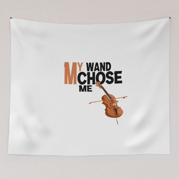 Item preview, My Wand Chose Me Cello Gift, Concert Gift, Musician Gift, orchestra conductor  designed and sold by HananDesign13.