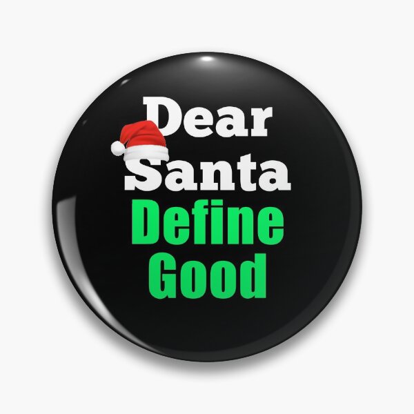 Item preview, Dear Santa Define Good, Funny Christmas Letter Gift designed and sold by Trankix.