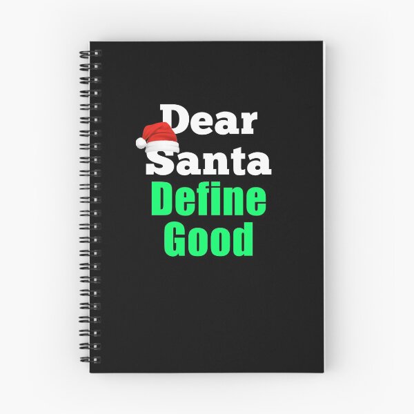 Item preview, Dear Santa Define Good, Funny Christmas Letter Gift designed and sold by Trankix.