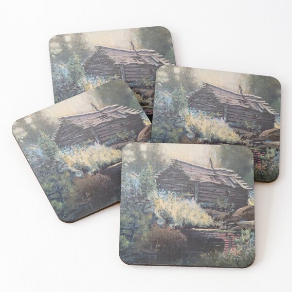 Item preview, Cabin by the creek designed and sold by RussMarwinArt.