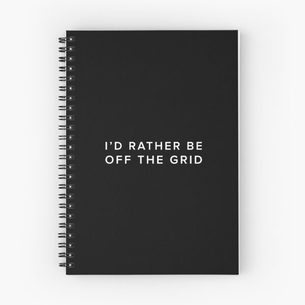 Item preview, I'D RATHER BE OFF THE GRID designed and sold by creativesupply.