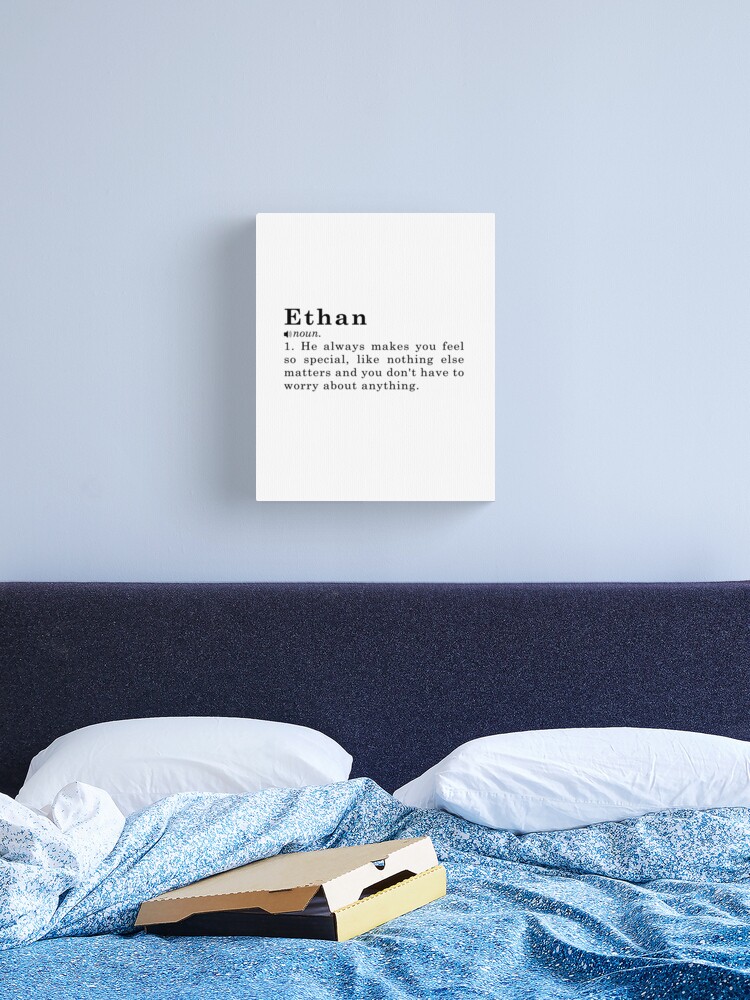 ethan #meaning #photoword #photoname Metal Print by Cj Caderma - Instaprints