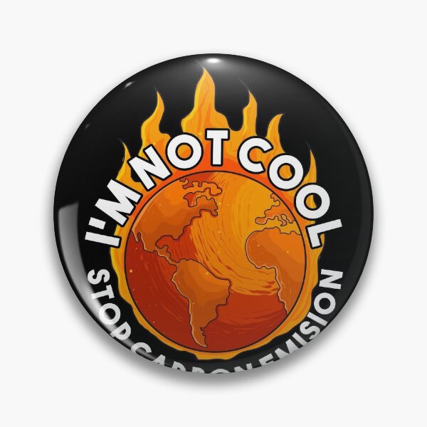 Item preview, Stop Carbon emision - Burning planet Earth day designed and sold by majuga.