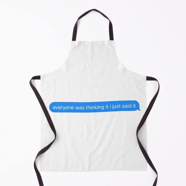 Item preview, everyone was thinking it i just said it sticker designed and sold by JocelynCrafts.