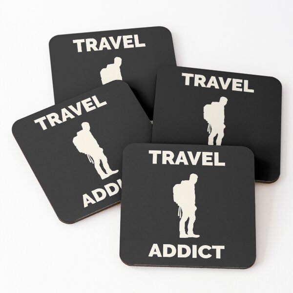 Item preview, Travel Addict designed and sold by JoshShafley.