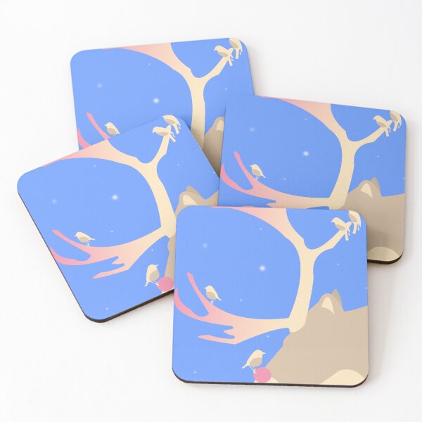 Item preview, The birds and Reindeer on Christmas Day designed and sold by Artemixtravel.
