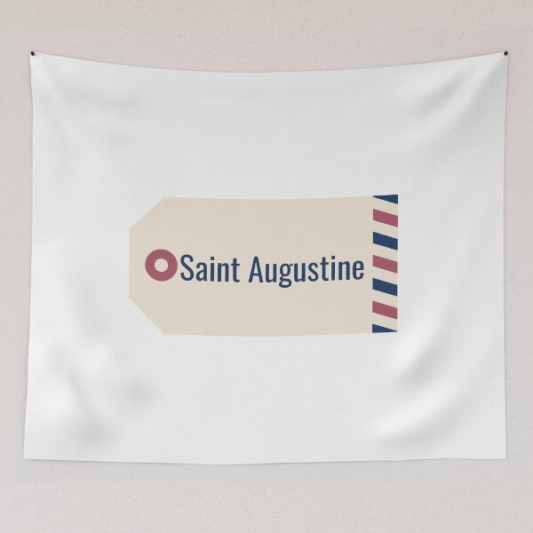 Item preview, Saint Augustine Tag designed and sold by CityCollection.