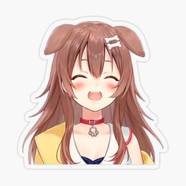 Item preview, Inugami Korone blessed smile - Hololive designed and sold by OshiOki.