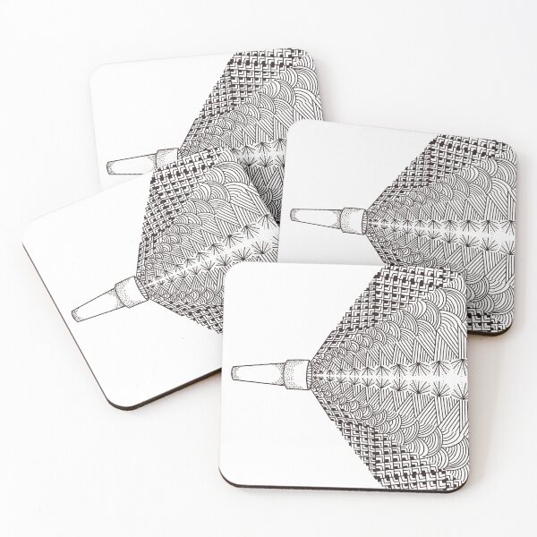 Item preview, By torchlight - zentangle pattern design  designed and sold by CarolFreire.