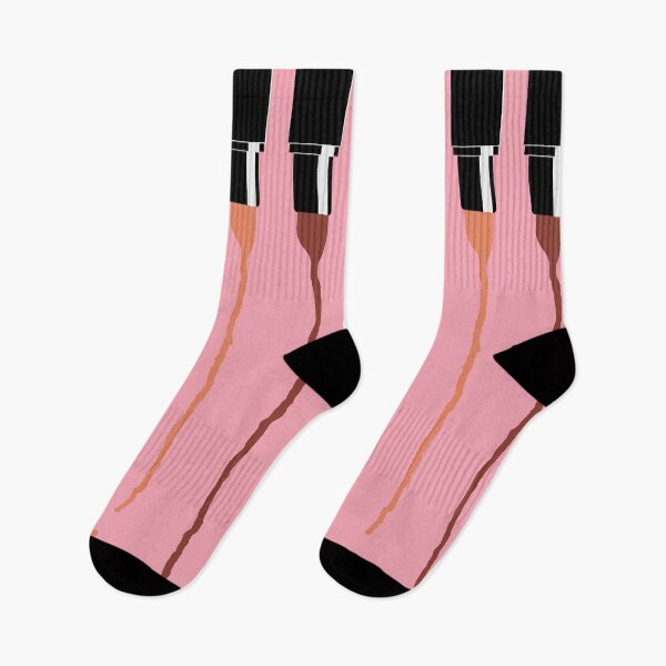 Item preview, Cute Melting Lipsticks Drip Down, Pink Background designed and sold by Koalaslifestyle.