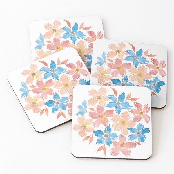 Item preview, Watercolour florals designed and sold by khdart.