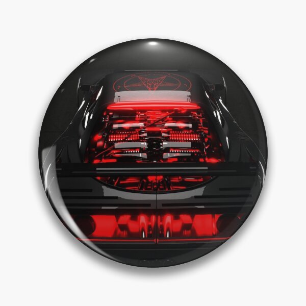 Item preview, Satan's Ferrari F40 designed and sold by saadartbiz.