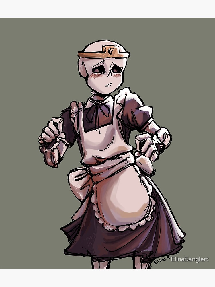 Killer sans as a maid