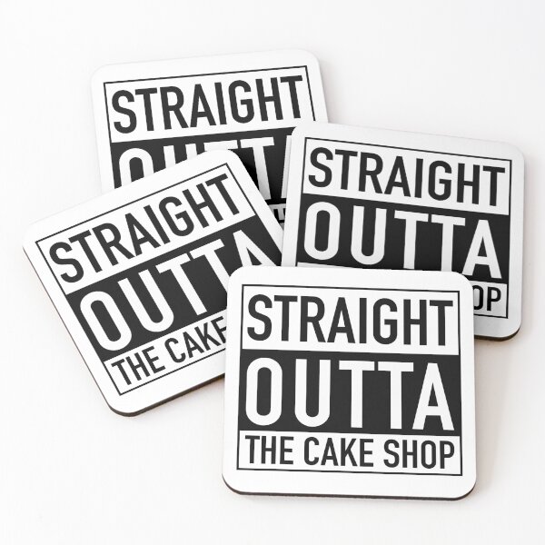 Item preview, Straight Outta The Cake Shop designed and sold by Funful.