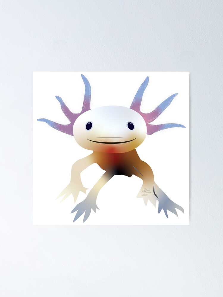 Tiny) Axolotl Avatar - Blue - Roblox